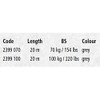 Black Cat Rubber Coated Leader - Catfish Fishing Tackle Line