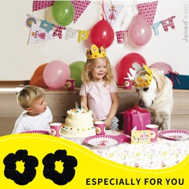 Hair Scrunchie, Black Scrunchie, Velvet Hair Bobbles for Girls & Women, Hair Bobbles, Strong Hold Scrunchies, Black Ponytail Holder, Hair Band, Hair Clips, Women's Fabric, Pack of 2