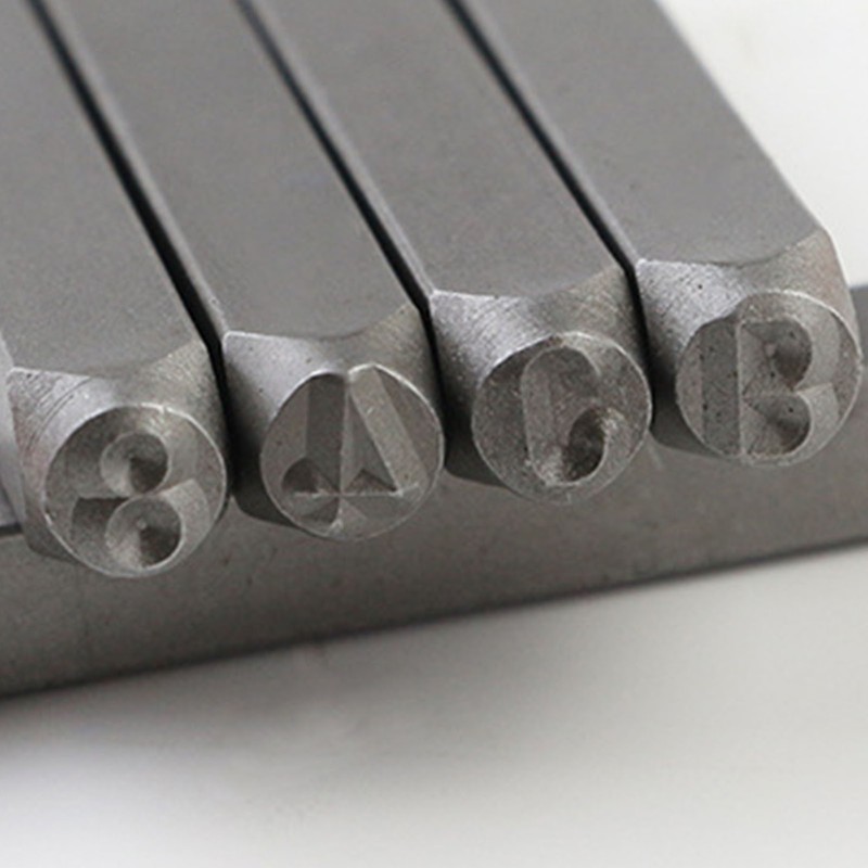 36Pcs Letter Punch Set Puncher DIY Kit Steel Stamps DIY