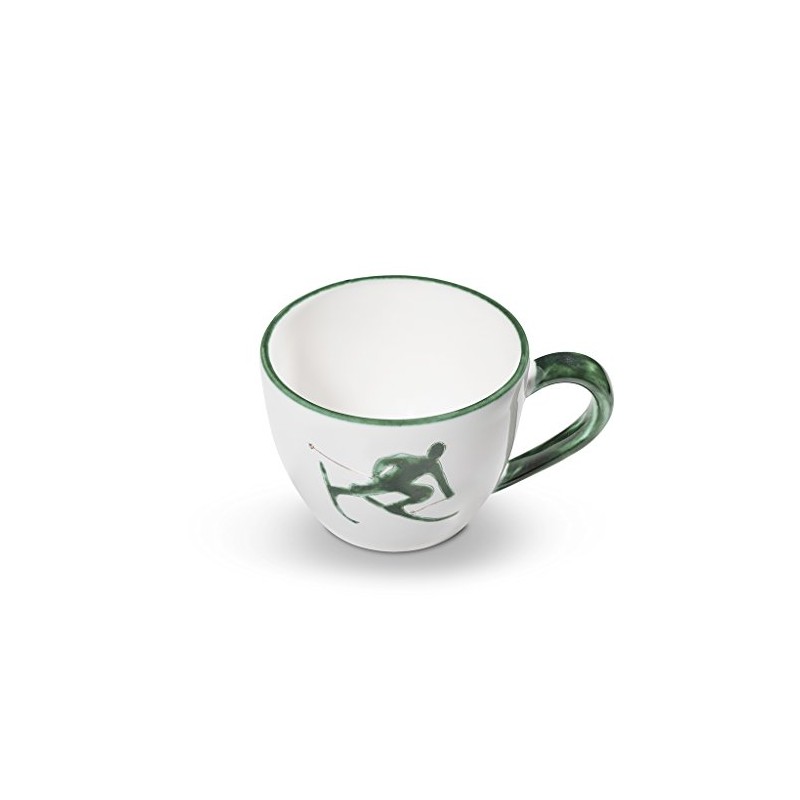 GMUNDNER KERAMIK Teacup Maxima Capacity 0.4 Litre Green Toni Crockery