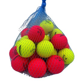 Golf Ball Planet Superfast Used Golf Balls for Callaway 5A/Mint (24 Pack, Matte Red/Yellow)