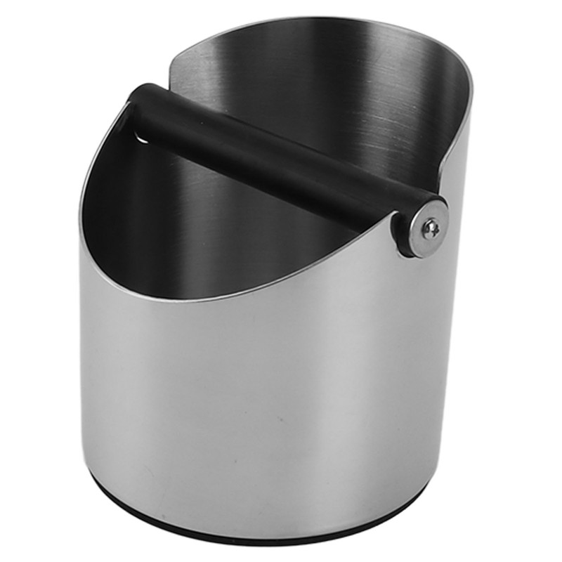 Coffee Knock Box Round Stainless Steel Coffee Machine Knock Box