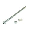 Achse Vorderrad 21,5cm für Chinaroller GY6 50ccm 4-Takt