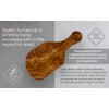 Original Olive Wood Cutting Board with Handle. Made of Mediterranean