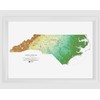Hubbard Scientific 3D North Carolina Map | A True Raised