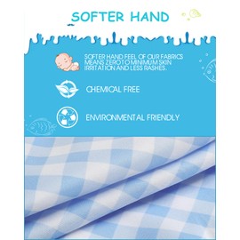 maamgic Swim Trunks Boys Toddler Bathing Suits for Kids Swimwear Baby Boy Swimsuit Boys Swim Shorts Blue Checkered 3T