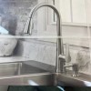 Allen + Roth Tolland 67798W-120802 Kitchen Faucet - Silver(new)