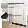 Retsun 5 Sets 4+0.91 Inches Door Brush Sweep Seal Roll
