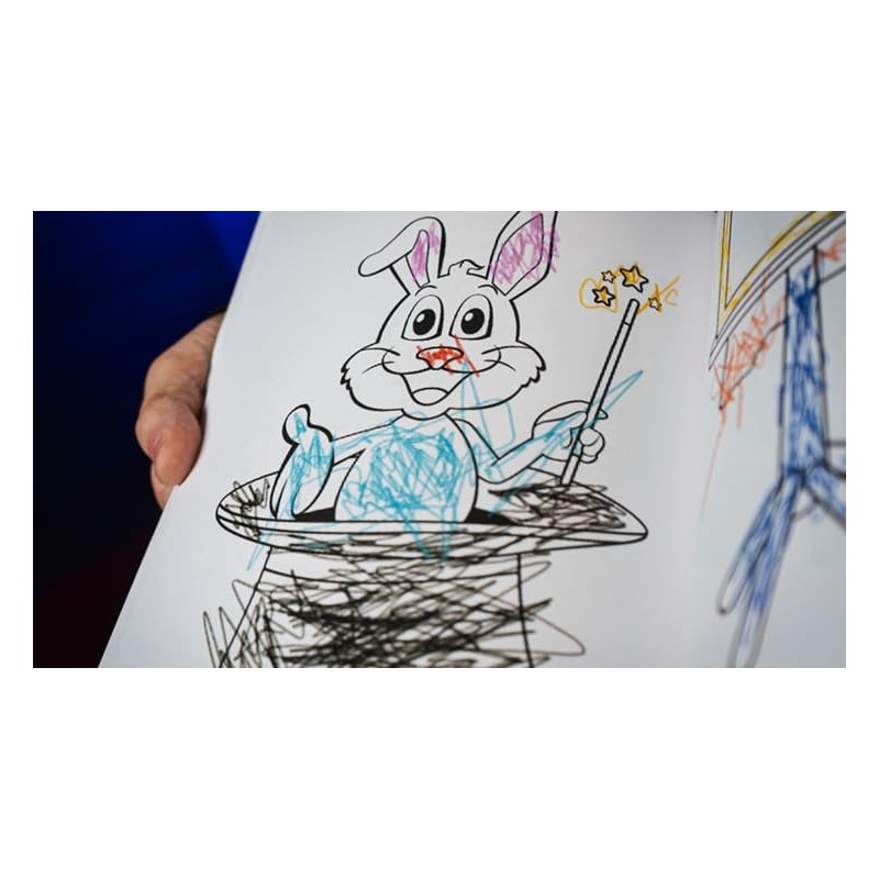 MAGIC SHOW Coloring Book DELUXE SET (4 way) by Murphy's