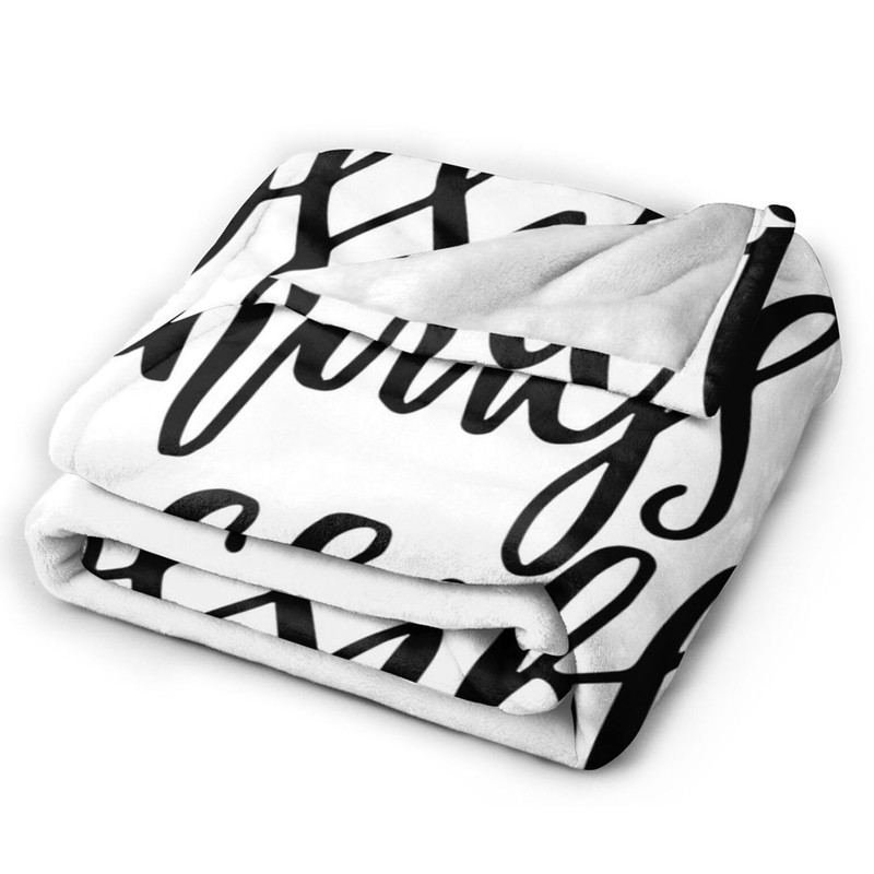 HGOD DESIGNS Bible Verse Throw Blanket With God All Things