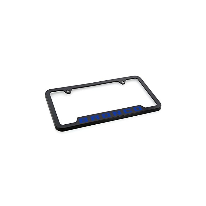 Ford Bronco UV Printed License Plate Frame - Velocity Blue