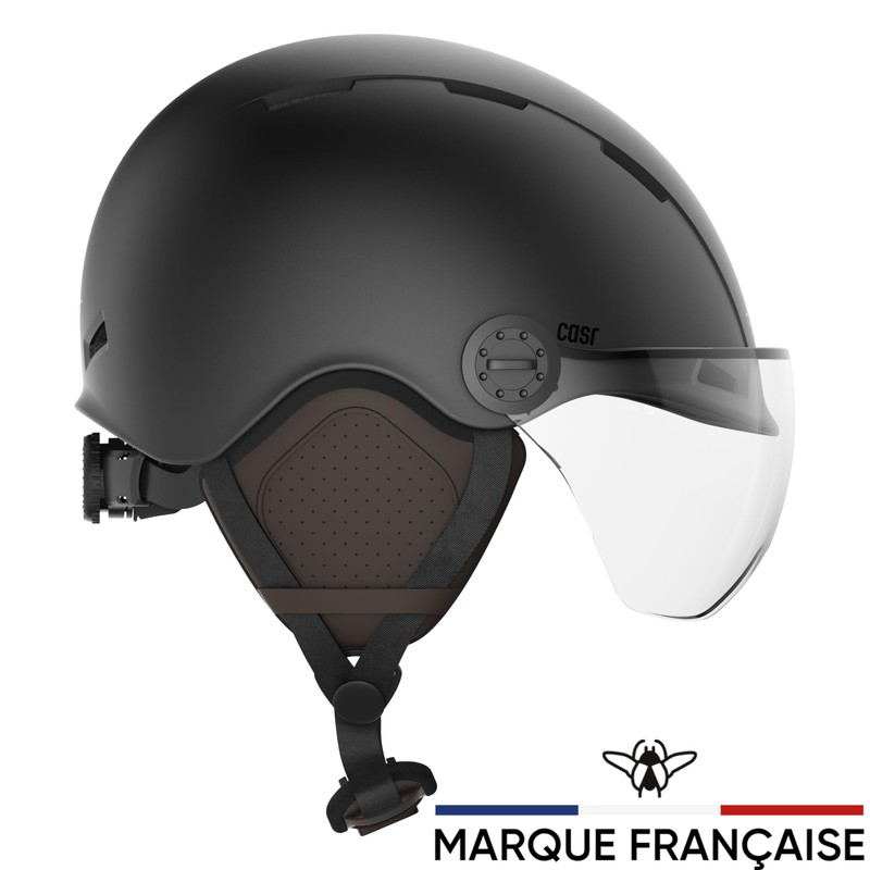 CASR M Protective Helmet, Cream, L, Shockproof, Breathable, Durable Materials