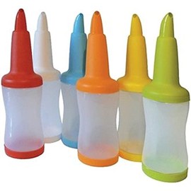 Stalwart DL261 Free pour Bottle, 1.08 L, Red