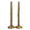 Towel Rail Radiator Pipe Covers & Collars In Gold *Just