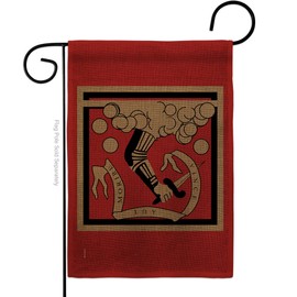 Bedford Flag Garden Americana US Historic July Memorial Veteran Independence United State American Small Decorative Gift Yard House Banner Double-Sided Made in USA 13 X 18.5