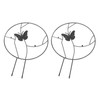 2PCS Flower Plant Support Stand Iron Climbing Frame for Home