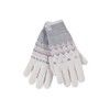 HEAT HOLDERS - Ladies Cute Striped Fairisle Warm Knitted Fleece