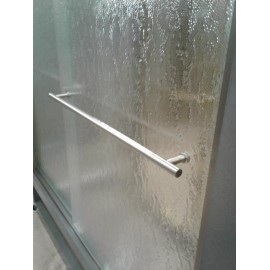 THE SHOWER DOOR SINGLE SIDED CONTEMPORARY LADDER (H) TOWEL BAR 18'" & 24" BN, GOLD  ORB, CHROME