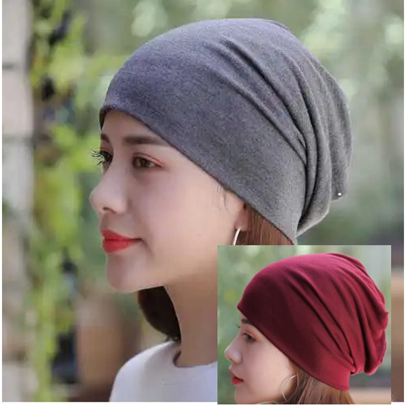 Unisex Beanie Hat for Men and Women Long Beanie for