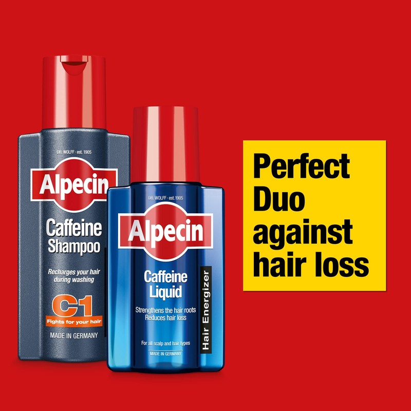 Alpecin Caffeine Shampoo and Alpecin Liquid Set