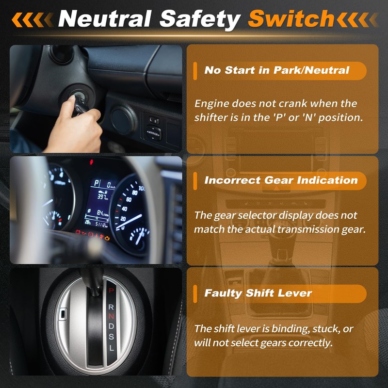 SWITCHRISE Neutral Safety Switch for Toyota Avalon Camry Highlander RAV4