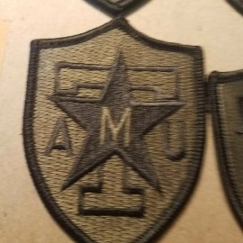 LOT OF 4 Texas A&M College Patch Subdued Aggies Football