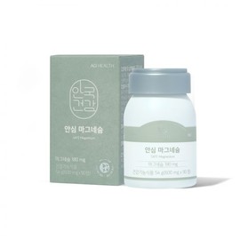 Anguk Health Safe Magnesium Nutrient, 90 tablets, 1 piece 90 tablets × 1 piece 90 tablets x 2 pieces / 안국건강 안심마그네슘 영양제, 90정, 1개 90정 × 1개 90정 x 2개