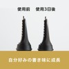 PARKER 65358 5th Refill, Black, F, Pack of 2