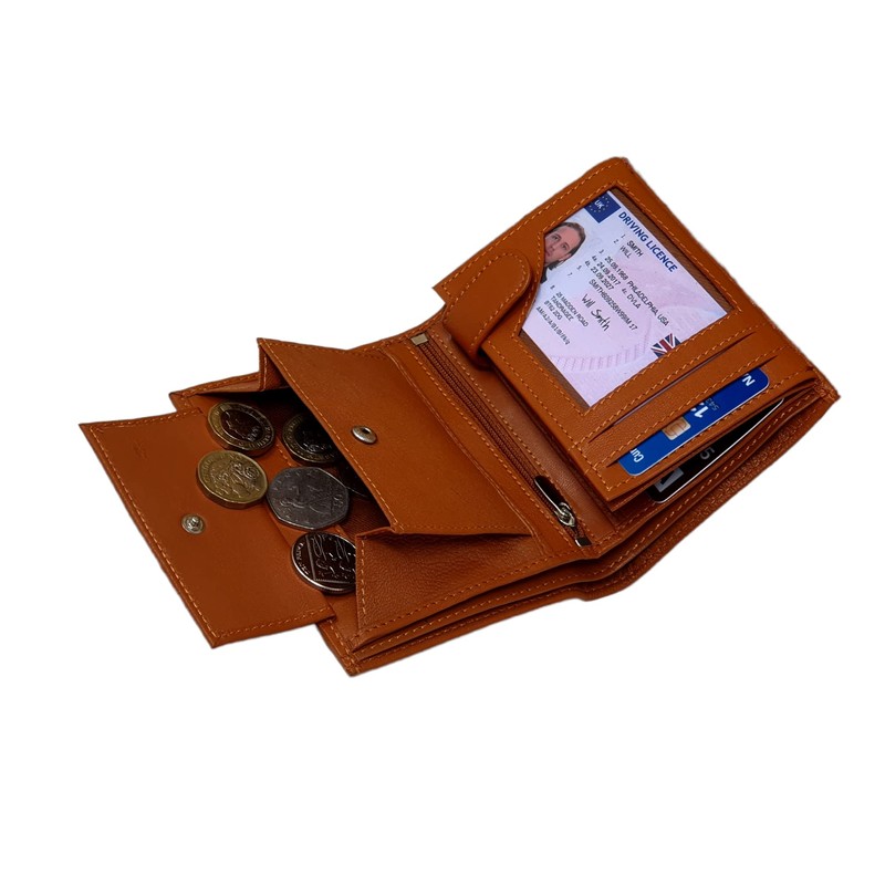Soft Genuine Leather Wallets for Men | RFID Blocking Card