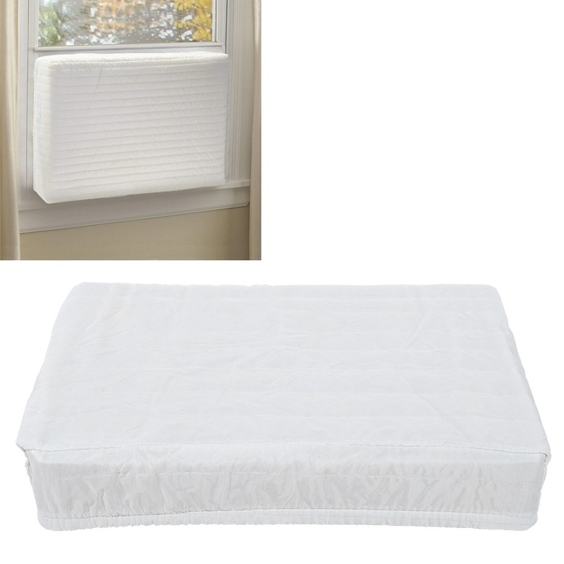 Indoor Air Conditioner Cover Double Insulation Fabric Dustproof Elastic AC