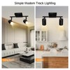 BoostArea 2-Light Track Lighting Kit, LED Track Lighting with GU10