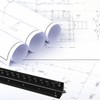 12" Architectural Scale Ruler, Aluminum Scale, Triangular Ruler, Scale Ruler