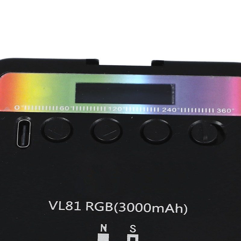 Mini LED Video Light Bright Uniform Lighting RGB LED Camera