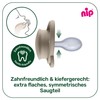 NIP Butterfly: Skin & Tooth-Friendly Dummy, Flat Teat, Soft &