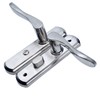 Hardbase Hardware Door Knob Toilet Indoor Bathroom Lever Handle Without