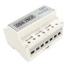 Electric 3 Phase 4 Wire Energy Meter Guide Rail LCD