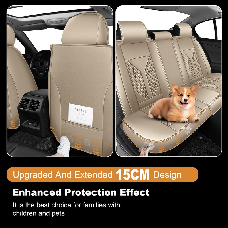 JIAMAOXIN Front Seat Covers Fit for Hyundai Tucson 2010-2025 2026