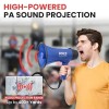Pyle Pmp21bl Portable Megaphone Speaker Siren Bullhorn - Compact And