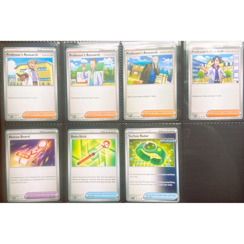 Prismatic Evolutions Complete Base Set - All C/U + Holo