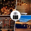 Sevici 3 Prong Light Socket to Plug Adapter 2-Pack, Polarized