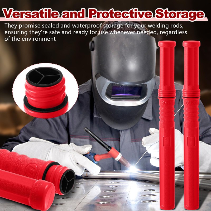 Tandefio 2 Pcs Welding Rod Storage 40 Inch Tig Rod