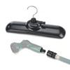 Rinse Hanger - Black Wood Wetsuit Hanger with Rinse Capability,