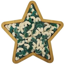 Blue Raspberry Flavor Gummy Rings (2.5 Pound)