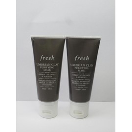 FRESH UMBRIAN CLAY PURIFYING MASK DEEPLY CLEANSES & PURIFIES 1 OZ (LOT OF 2)