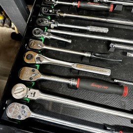 3D Tool Trays MagAttach Ratchet and Extensions Starter Set (Grey/Black)