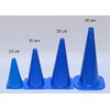 Agility Dog Sports Marker Cones, 38 cm, Various Colours, blue