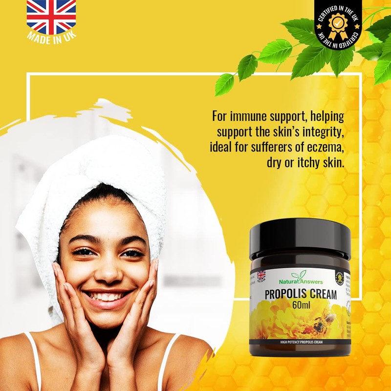 Bee Propolis Cream 60ml - Moisturising Natural Propolis Balm Ointment
