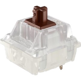 Granvela Cherry MX RGB Brown Key Switches Plate Mounted Tactile 55g Force Switch for Mechanical Keyboard,MX1A-L1NA 10 Pack in PE Protective Box with Switch Puller.