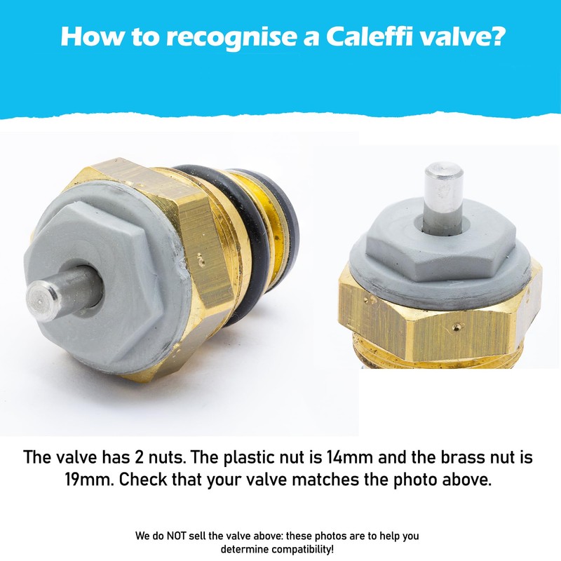 BLUMKRAFT Set of 2 Caleffi Radiator Adapters (Prototype) to M30