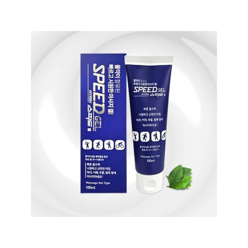 미르스피드겔 100mlx5개/쿨링 마사지크림 MirSpeedgel Cooling Massage Cream 100ml x 5